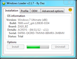 windows loader 3.1.1 by daz